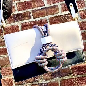 DIANE VON FURSTENBERG
Leather Knot-Accented Bag